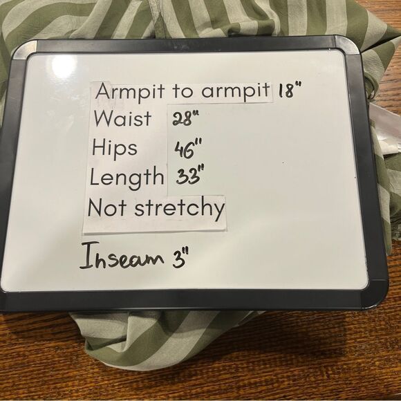 Old Navy Striped Green short Romper - Picture 9 of 12